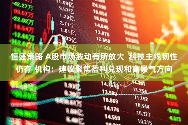 恒盛策略 A股市场波动有所放大  科技主线韧性仍存 机构：建议聚焦盈利兑现和高景气方向